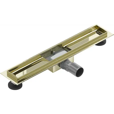 Obrázek produktu pro Mexen Flat těleso pro lineární odtok 60 cm, Zlatá - 1515060