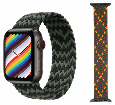 Image de Pour Apple Watch Series 9 8 7 41 / 6 SE 5 4 40 / 3 2 1 38mm montre nylon bracelet de remplacement