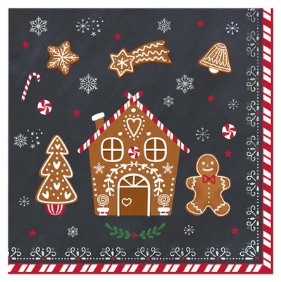 Zdjęcie produktu dla Papierowa serwetka Gingerbread