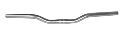 Produktbild von Ergotec Lenkerbügel City Stahl, Ø 25,4mm, 620mm, Alu-Look, 14°