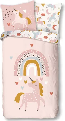 Produktbild von Dobré ráno Renforcé povlečení 135 x 200 cm + 1 x 80 x 80 cm Unilove barevné