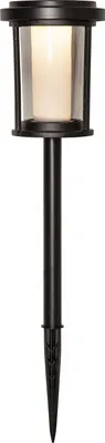 Produktbild von LED Solarlampe Alippa Wegleuchte schwarz H 44cm