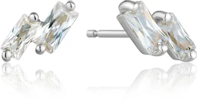 Produktbild von ANIA HAIE E018-07H Doppelreihige Ohrstecker mit Steinchen