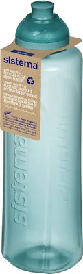 Produktbild von sistema Trinkflaschen Swift recyceltes PP 2x 480ml 2er Pack