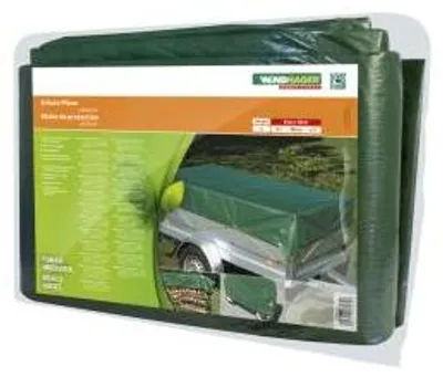 Image de Bâche de protection Windhager MEDIUM 5 x 6 m, 100 g/m², verte, 7033