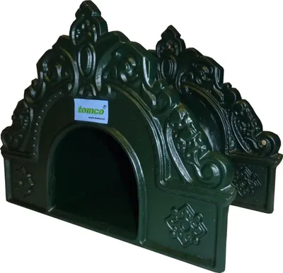 Produktbild von Wandschlauchhalter aus Aluminium Speziallackiert passend zu allen Wandbrunnen Serien  grün für Aufnahme von mindestens 30 Meter 1/2" Schlauch. grün