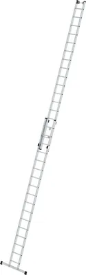 Produktbild von Günzburger Steigtechnik Sprossen-Seilzugleiter 2tlg. mit Standard-Traverse 2 x 17 Sprossen - 011717
