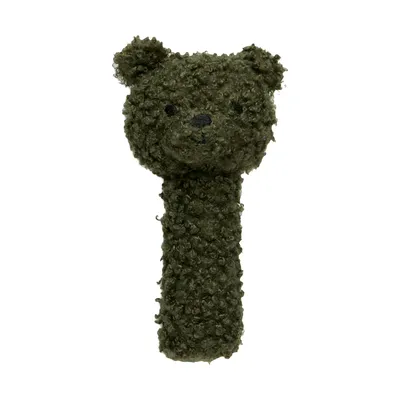 Produktbild von Jollein Teddy Bear Rassel Leaf Green