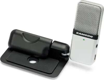Produktbild von Samson Go Mic, 20 - 18000 Hz, 16 Bit, 44.1 kHz, verkabelt, Weiß