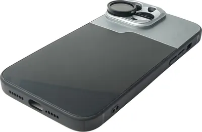 Produktbild von SYSTEM-S CPL Filter Circular Polarizer Linse mit Hülle Schwarz für iPhone 14 Pro Max