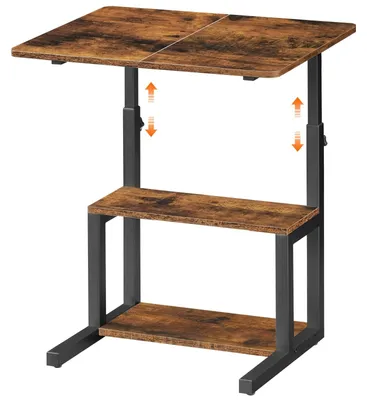 Imagen del producto de Mesa auxiliar en forma de C, ajustable y multifuncional
