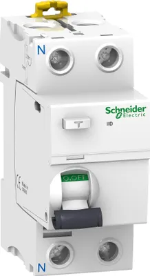 Image de Acti9, iID interrupteur différentiel 2P 40A 30mA type AC - SCHNEIDER ELECTRIC - A9R11240