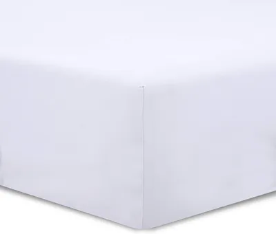 Produktbild von Bettlaken, 180 x 200 cm, weiß, 100% Baumwolle