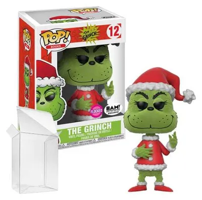 Produktbild von Funko Pop! Books: The Grinch #12 Flocked BAM! Exclusive