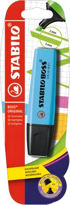 Obrázek produktu pro Zvýrazňovač - STABILO BOSS ORIGINAL - jedno pero - modré