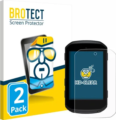 Produktbild von 2x Für Garmin Edge 850 / 550 Schutzfolie BROTECT Displayschutz Display Schutz Folie Klar Transparent