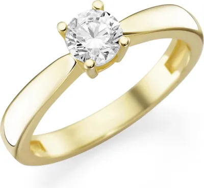 Produktbild von Ring Luigi Merano mit Lab Grown Diamanten, Brillantschliff, Labordiamant, Gold 375 Gold 56
