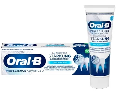 Produktbild von Oral-B Pro Science Advanced Zahnpasta 75ml gegen Karies Minze Eukalyptus
