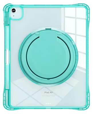 Produktbild von Avizar, Hülle für iPad Pro 11 2026 aus stoßfestem Silikon mit Griff und Schultergurt, Türkis