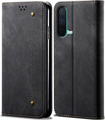 Obrázek produktu pro OnePlus Nord CE 5G Pouzdro, Kožené Peněženkové Pouzdro s Magnetickým Uzavíráním a Stojánkem pro OnePlus Nord CE 5G černé