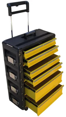 Produktbild von ASS Metall Werkzeugtrolley Werkstattwagen XXL Type: 305BBCC -> jetzt neu mit Schubladenverriegelung und Schloss