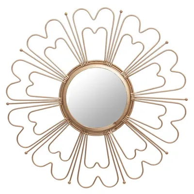 Produktbild von Spiegel mit floralem Nachbildung, Durchmesser 33 cm (Set mit 3 Stück)