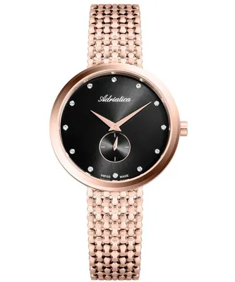Obrázek produktu pro Dámské hodinky Adriatica A3724.9144Q růžové zlato