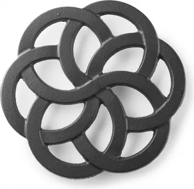 Immagine prodotto di Supporto per teiera Ibili-Oriental, ghisa, 13,5x1,5 cm, nero
