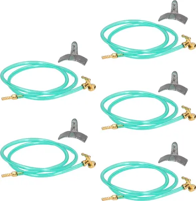 Image de 5PCS Tuyau d'arrosage pour maison de poupée 1:12 Mini simulation de jardin extérieur