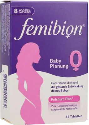 Produktbild von FEMIBION 0 Babyplanung Tabletten 56 Stück PZN 15199958