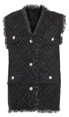 Produktbild von LYNNEA damen armellose jacke - Schwarz, M