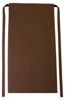 Productafbeelding van CG Workwear - "Roma 80" schort voor cafés en restaurants, model LT1756 (één maat) (bruin)