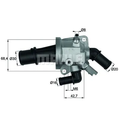 Produktbild von Behr Thermostat, Kühlmittel  Ti 153 88