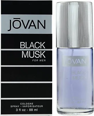 Obrázok produktu pre Jovan, Black Musk, Eau De Cologne, For Men, 90 ml