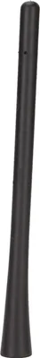 Image de Antenne courte pour moto, 17,1 cm de long, avec vis, caoutchouc indéformable, pièce de rechange