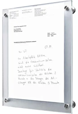 Produktbild von Infotasche unbrennbar 26x33cm A4