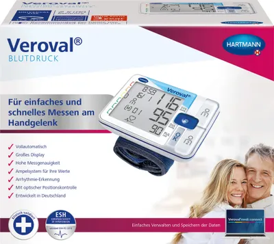 Obrázek produktu pro Zápěstní tlakoměr Veroval 1 ks