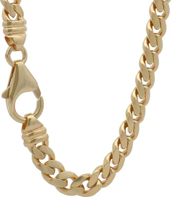 Produktbild von Goldkette Panzerkette Länge 55cm - Breite 5,0mm - 585-14 Karat Gold
