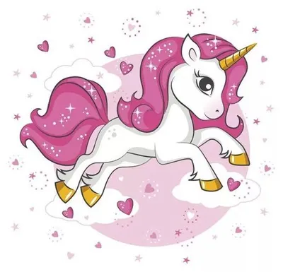 Produktbild von 20 Servietten Pink Heart Unicorn - Liebevolles Einhorn 33x33cm