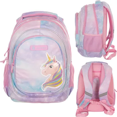 Image de Sac à dos scolaire à 3 compartiments Fairy Unicorn Astrabag