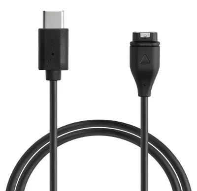 Produktbild von kwmobile USB C Ladekabel kompatibel mit Garmin Forerunner 265 / 265S / 965 / Forerunner 970 / 165 / 570 - Kabel Charger - Smart Watch Typ C