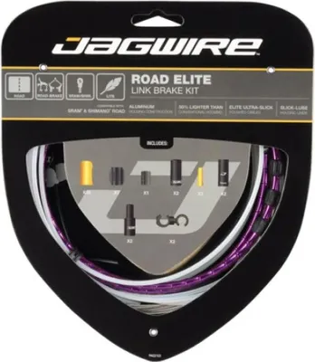 Image de Kit câble de frein Jagwire Road Elite Link Vert Vert One Size