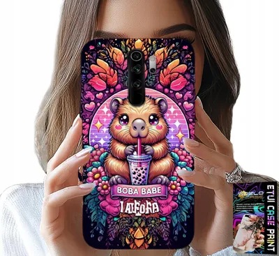 Immagine prodotto di Custodia per Xiaomi Redmi 9 - Dolce capibara con sceicco, super design