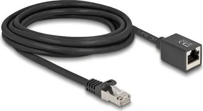 Obrázok produktu pre DeLOCK 90317, 3 m, Cat6a, S/FTP (S-STP), RJ-45, RJ-45, Čierna