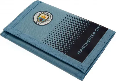 Produktbild von Manchester City FC - Peněženka s barevným gradientem TA3457 (12 x 8 cm) (tyrkysová/černá)