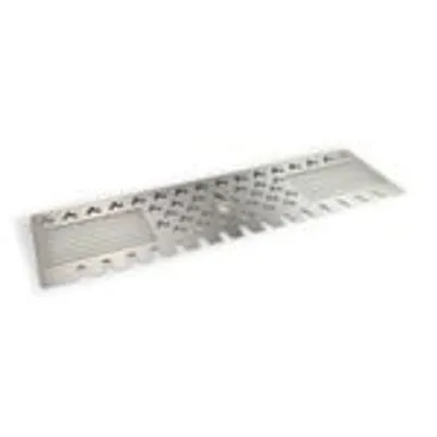Obrázok produktu pre Edelstahl Multistation | Warmhalterost für Napoleon Prestige 500 | mit Drumstick Halterung | 3mm stark