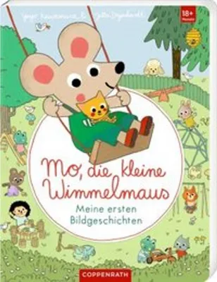 Produktbild von Coppenrath Verlag Mo, die kl. Wimmelmaus - Meine 1.Bildgeschichten (Buchbonus)