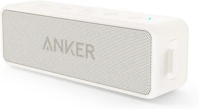Produktbild von SoundCore 2 Bluetooth Lautsprecher, Fantastischer Sound, Enormer Bass mit Dualen Bass-Treibern, 24h Akku, Verbesserter IPX7 Wasserschutz