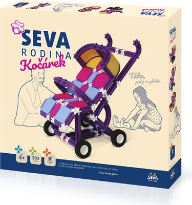 Produktbild von Seva Kit Familie Kinderwagen Kunststoff 293 Teile 4+