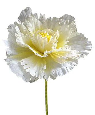 Produktbild von Künstliche Pfingstrose, realistische Seidenblume mit Stiel, Tischdekoration für Zuhause, Büro, Hochzeit, Party, Vase, künstliche Blüte